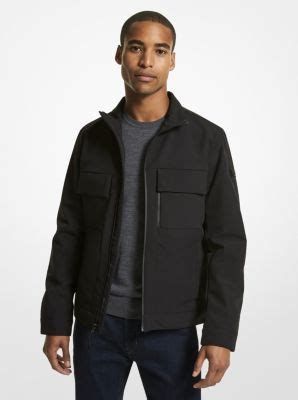 michael kors woven field jacket